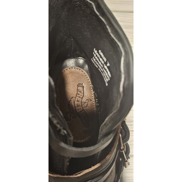 Freebird by Steven Crue Size 7 Womens New Condition Distressed Black - Picture 16 of 16